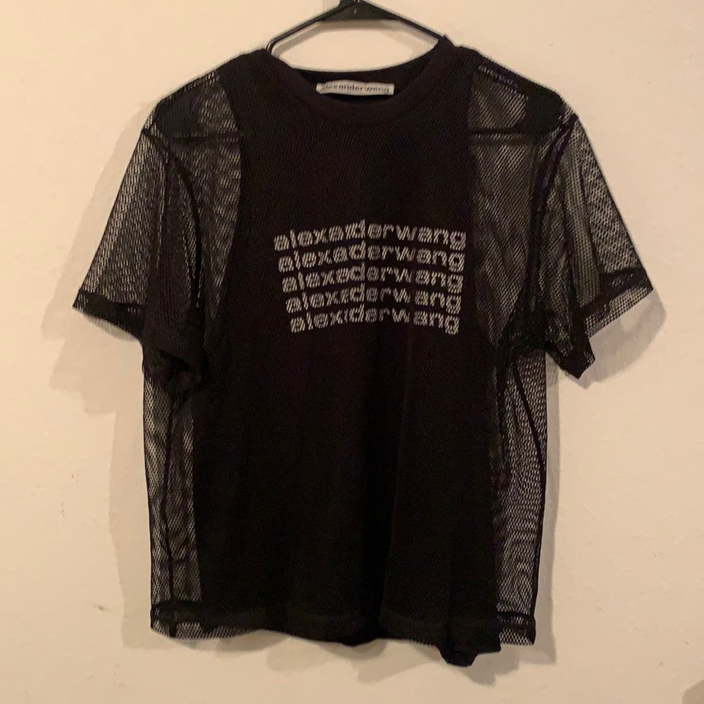 Alexander Wang mesh top